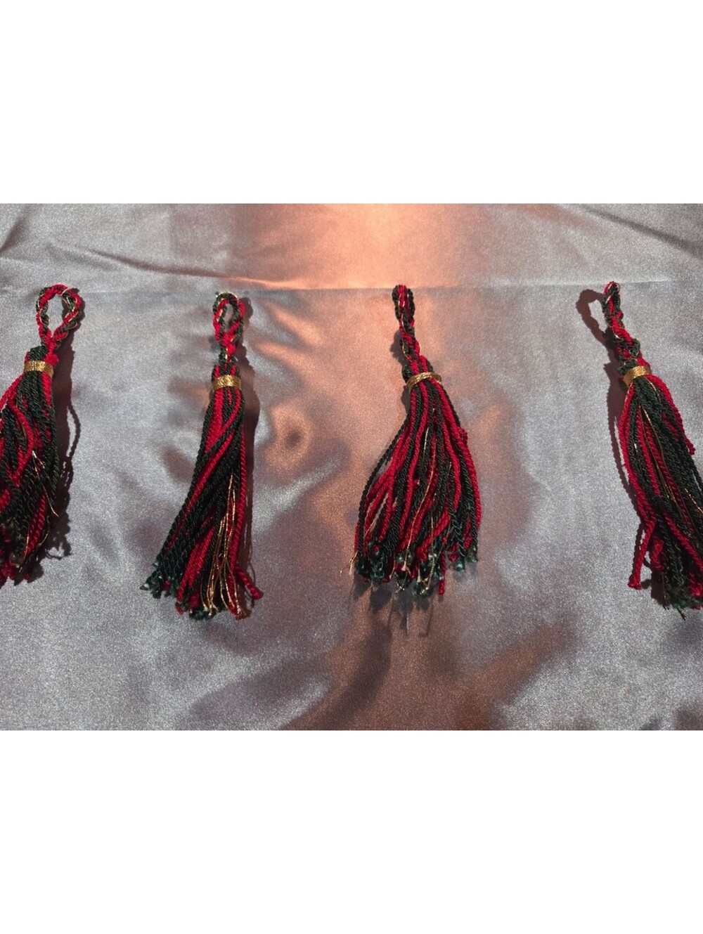 Christmas Tassel Napkin Rings